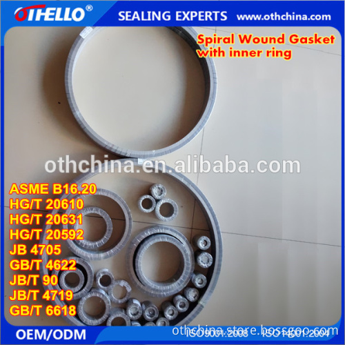 High temperature Flat Octagonal Ring Joint Metal Gasket for Flange pipe sealing